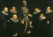 nicolaes eliasz pickenoy osteologilektion med dr. sebastiaen egbertsz oil painting artist